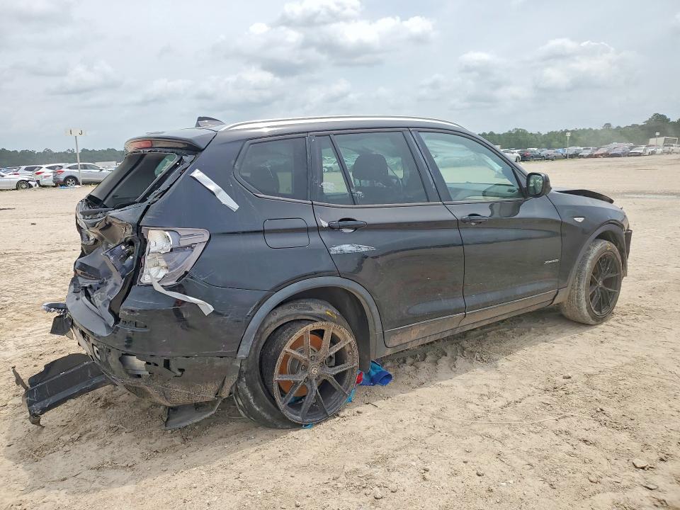 2013 Toyota VIN 5UXWX9C52D0A18282 COPART salvage auction — REAR END, TX - SALVAGE VEHICLE TITLE (P), sold $700 on 2026-07-17 (photo 3)