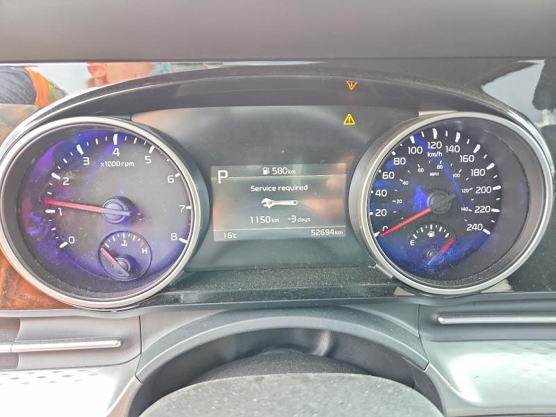 2024 Kia VIN KNDNB5H38R6357464 COPART salvage auction — REAR END, On - Permit Salvage, sold $13,900 on 2026-07-14 (photo 9)