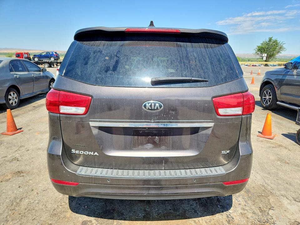 2016 Kia SEDONA VIN KNDMC5C18G6104026 COPART salvage auction — SIDE, Nm - Cert Of Title-Salvage, sold $200 on 2026-07-27 (photo 6)