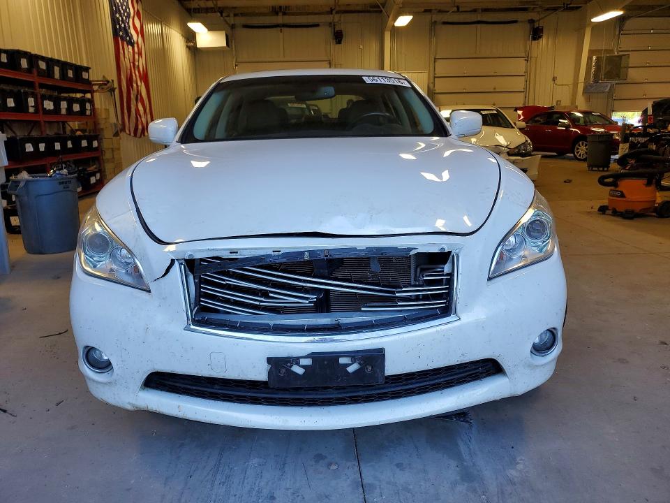 2013 Infiniti M VIN JN1BY1AR0DM600832 COPART salvage auction — FRONT END, Mn - Cert Of Title-Prior Salvage, sold $3,300 on 2026-07-14 (photo 5)