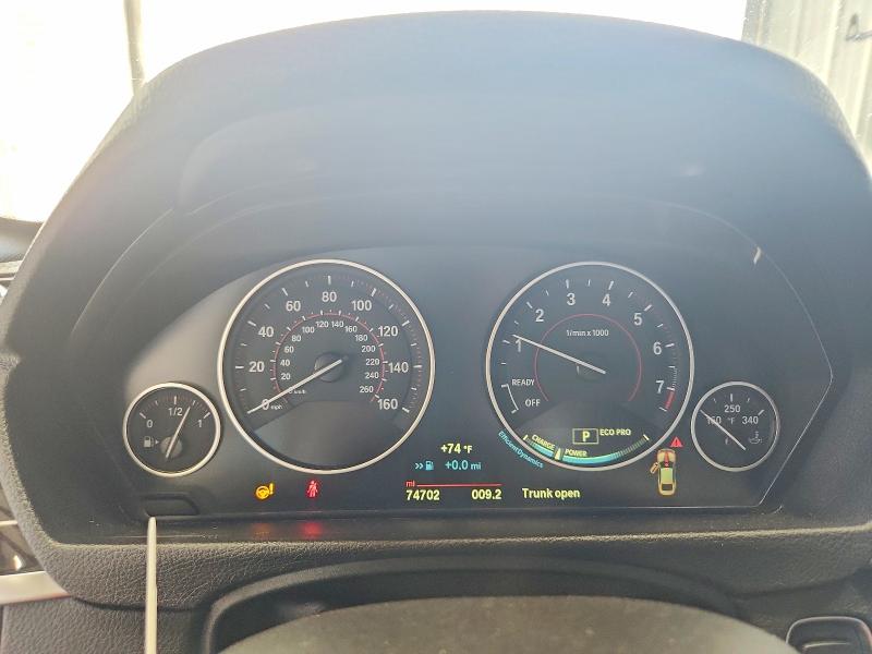 2019 BMW VIN WBA4J7C55KBM74657 COPART salvage auction — REAR END, Ny - Mv-907A Salvage Certificate, sold $175 on 2026-07-27 (photo 9)