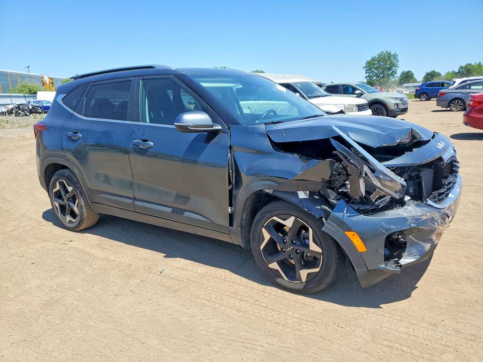 2024 Kia Seltos VIN KNDER2AA3R7486810 COPART salvage auction — FRONT END, Oh - Cert Of Title-Salvage, sold $6,100 on 2026-07-16 (photo 4)
