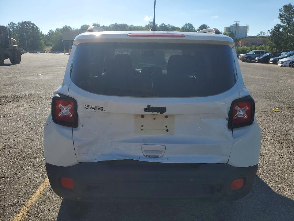 2018 Jeep VIN ZACCJABB0JPG95655 COPART salvage auction — REAR END, SC - CERT OF TITLE-SALVAGE, sold $1,150 on 2026-07-31 (photo 6)