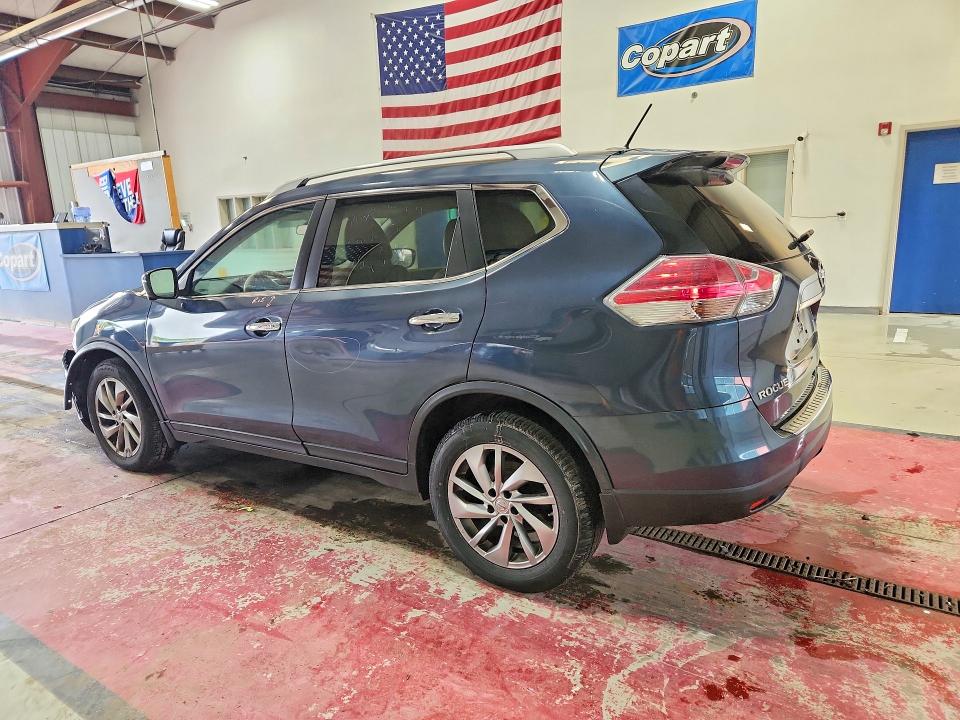2014 Nissan VIN 5N1AT2MV5EC827653 COPART salvage auction — FRONT END, Ny - Mv-907A Salvage Certificate, sold $725 on 2026-07-06 (photo 2)