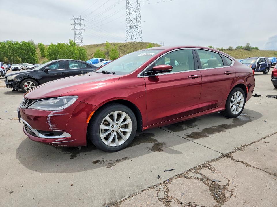 2015 Chrysler 200 VIN 1C3CCCCG1FN519668 COPART salvage auction — FRONT END, Co - Salvage Title, sold $1,750 on 2026-07-20 (photo 1)