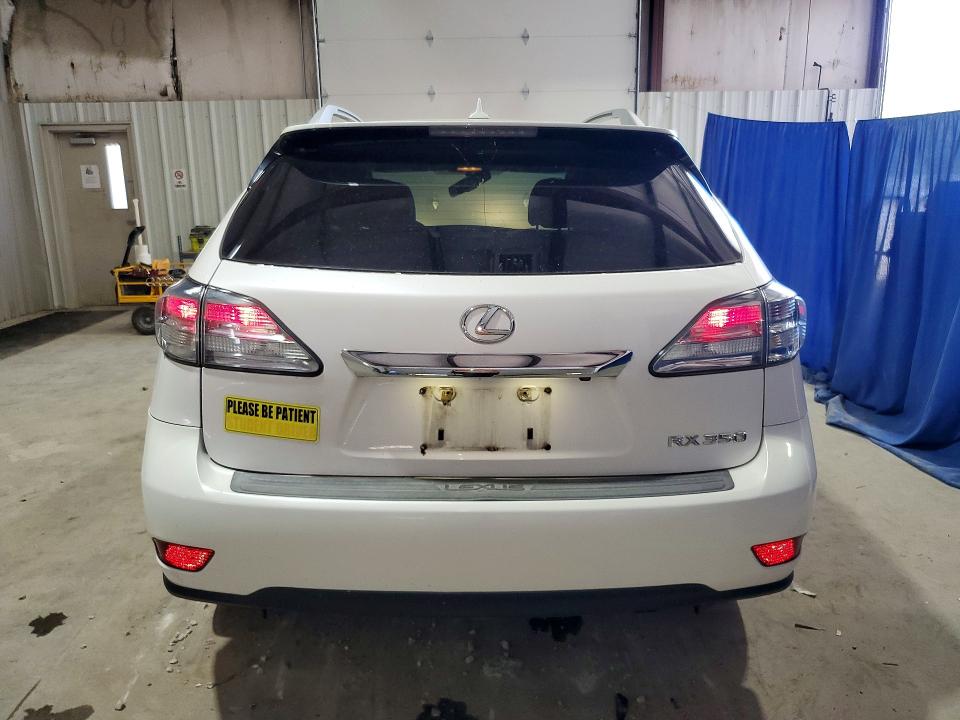2011 Lexus Rx 350 VIN 2T2BK1BA2BC110597 COPART salvage auction — ALL OVER, Mt - Certificate Of Title, sold $2,550 on 2026-07-09 (photo 6)