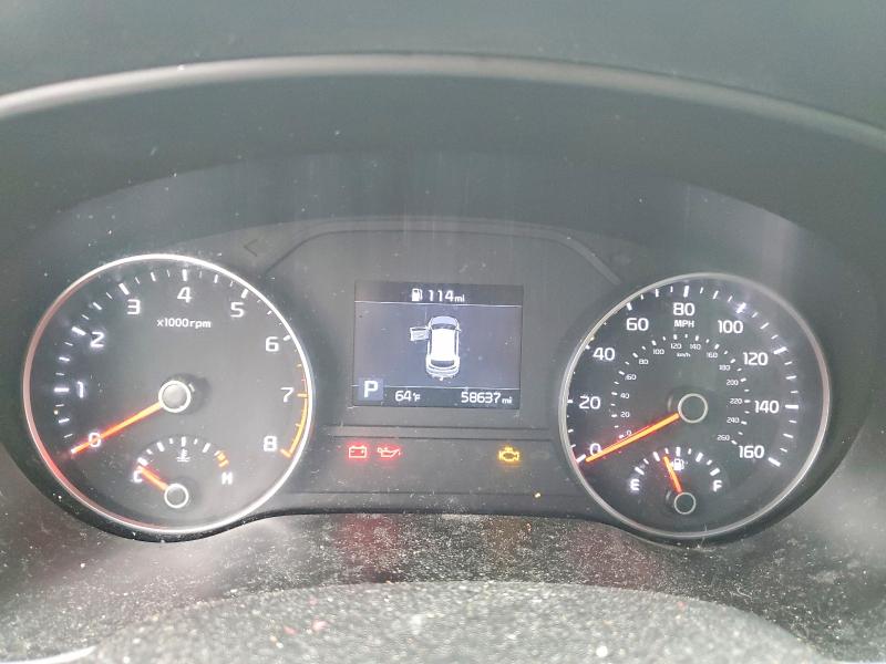 2020 Kia Sportage VIN KNDPMCAC2L7838197 COPART salvage auction — FRONT END, Va - Certificate Of Title, sold $6,800 on 2026-07-23 (photo 9)