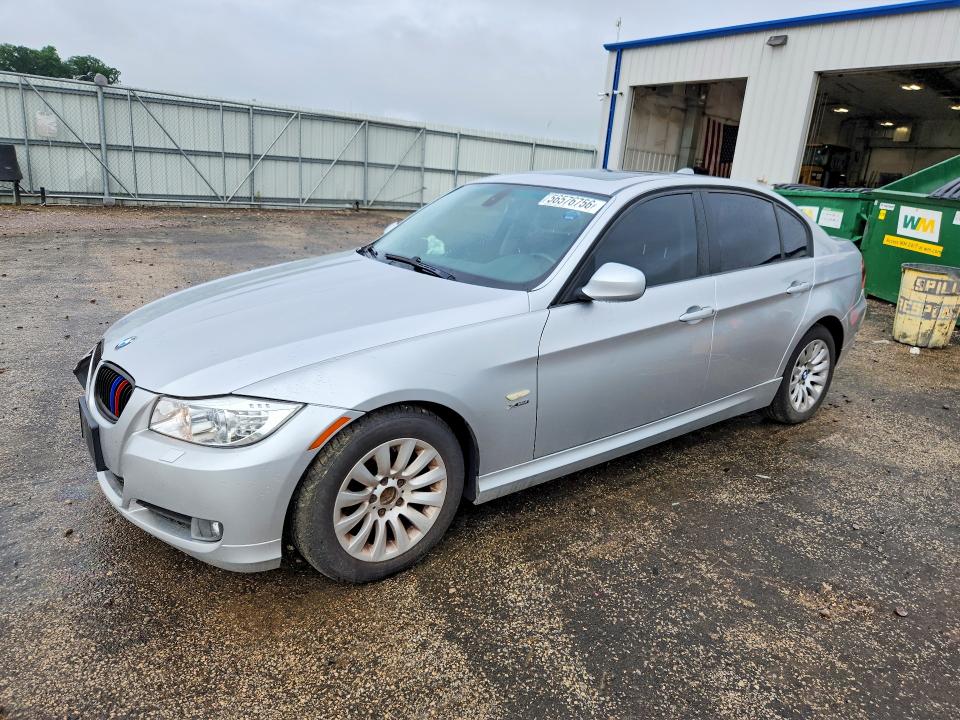 2009 BMW 3 series VIN WBAPK73579A455036 COPART salvage auction — FRONT END, Wi - Junked Vehicle Bill Of Sale, sold $200 on 2026-08-04 (photo 1)
