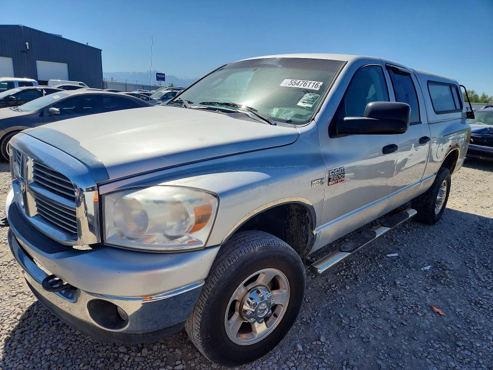 2008 Dodge Ram 2500 VIN 3D7KS28D08G177702 COPART salvage auction — MINOR DENT/SCRATCHES, Ut - Certificate Of Title, sold $800 on 2026-07-02 (photo 1)