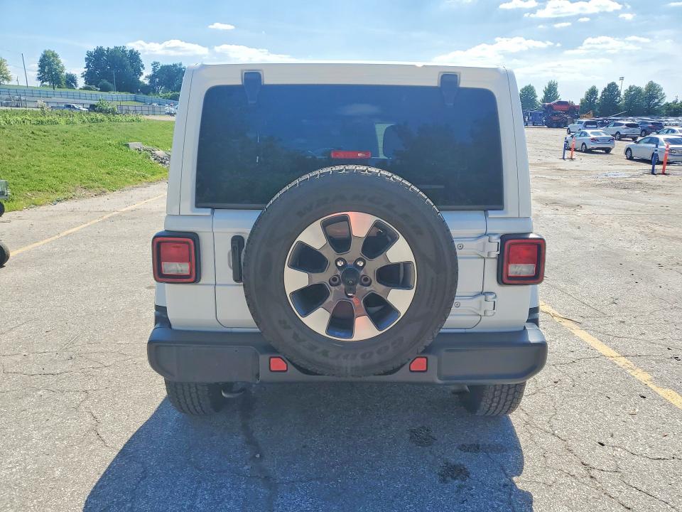 2021 Jeep Wrangler unlimited VIN 1C4HJXEN4MW601573 COPART salvage auction — SIDE, MO - CERTIFICATE OF TITLE, sold $17,100 on 2026-07-16 (photo 6)
