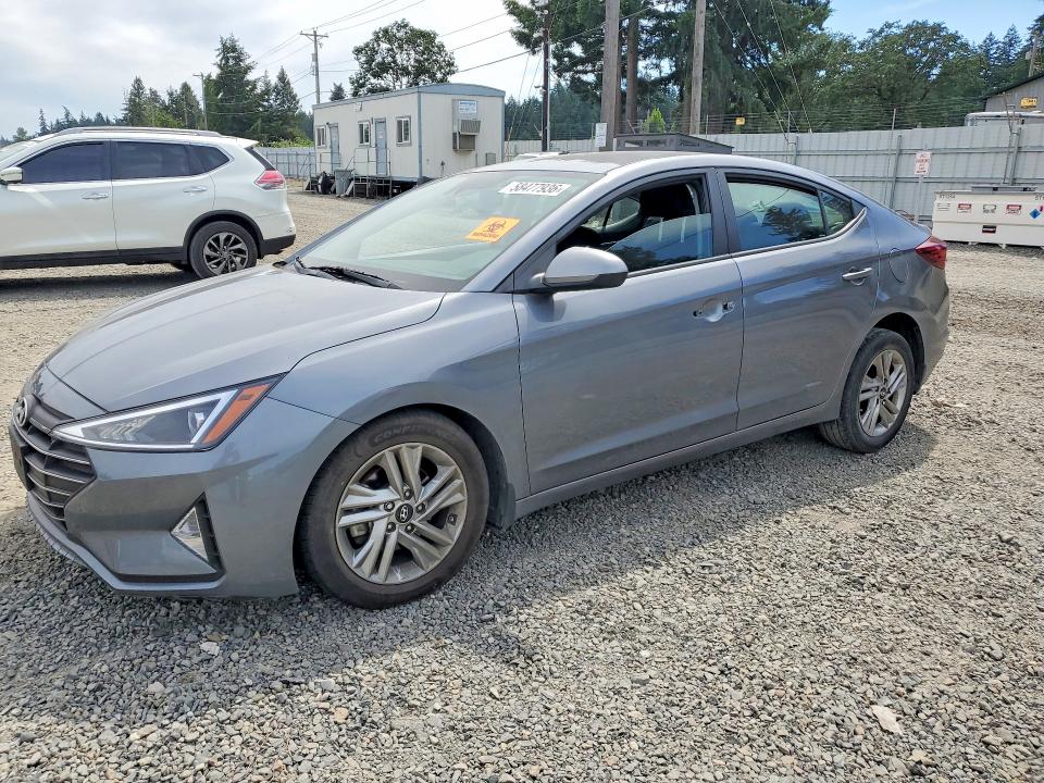 2019 Hyundai Elantra VIN KMHD84LF3KU867630 COPART salvage auction — VANDALISM, Wa - Bill Of Sale, sold $1,950 on 2026-07-10 (photo 1)