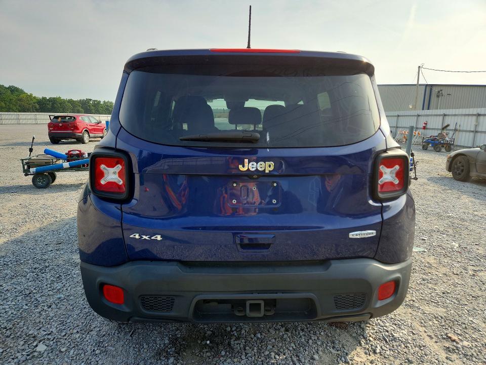 2018 Jeep Renegade VIN ZACCJBBB8JPG96803 COPART salvage auction — FRONT END, Nc - Dlr Only-Clean/Over 25% Damage, sold $925 on 2026-07-08 (photo 6)