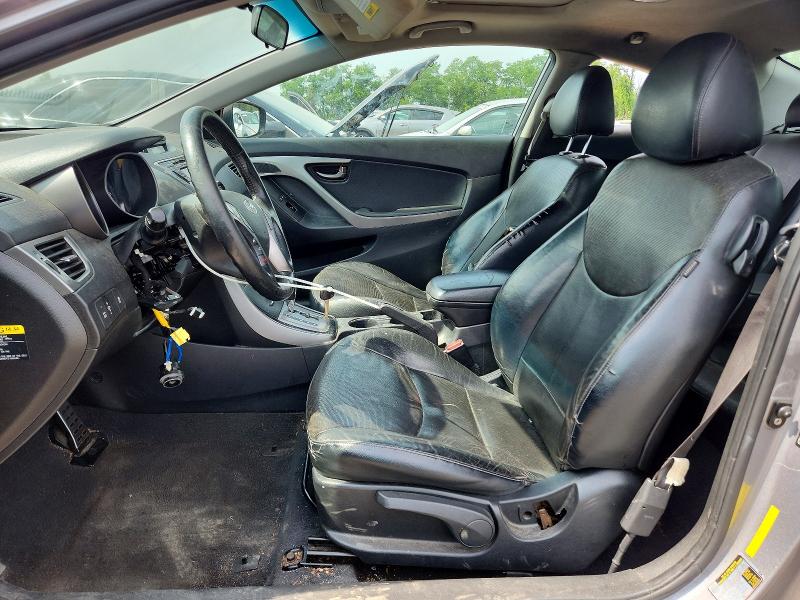 2013 Hyundai Elantra VIN KMHDH6AE8DU007974 COPART salvage auction — VANDALISM, Salvage Title, sold $125 on 2026-07-21 (photo 7)