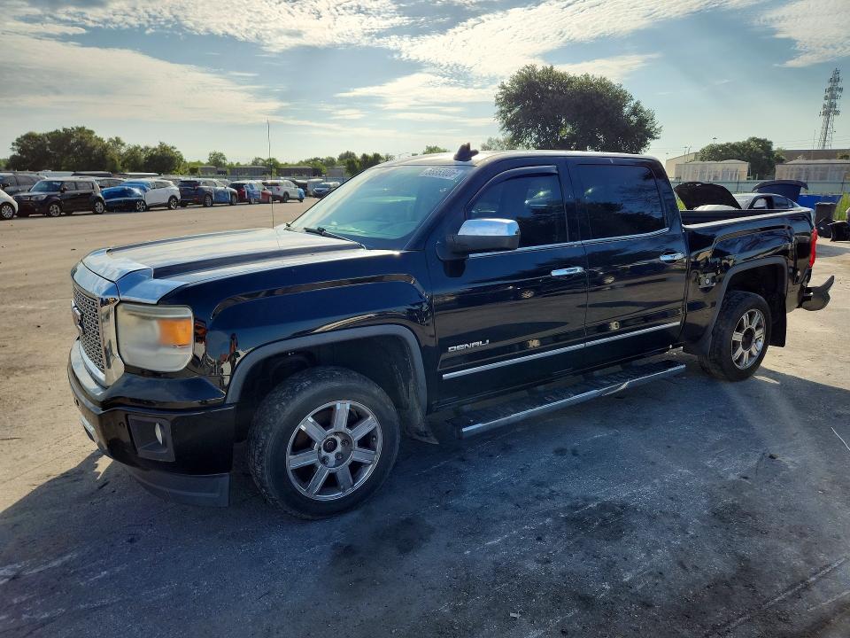 2015 Gmc VIN 3GTU2WEJ9FG230883 COPART salvage auction — REAR END, Fl - Cert Of Title Slvg Rebuildable, sold $2,850 on 2026-07-02 (photo 1)