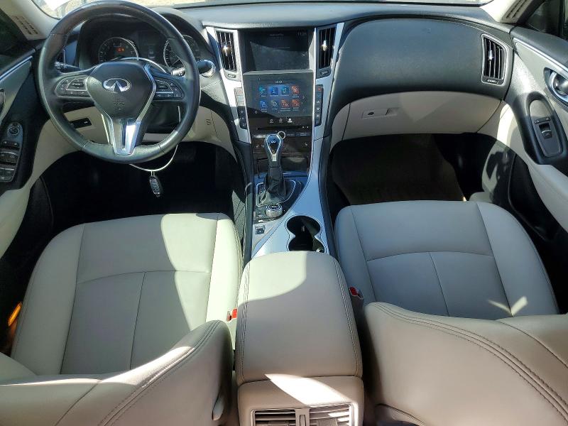 2021 Infiniti Q50 VIN JN1EV7BR7MM754686 COPART salvage auction — MINOR DENT/SCRATCHES, Az - Cert Of Title-Restored Salvage (P), sold $5,300 on 2026-07-02 (photo 8)