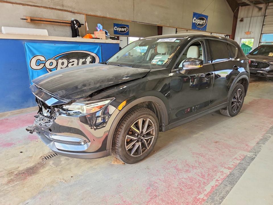 2017 Mazda Cx-5 VIN JM3KFBDL1H0157689 COPART salvage auction — FRONT END, Pa - Certificate Of Salvage, sold $125 on 2026-07-27 (photo 1)