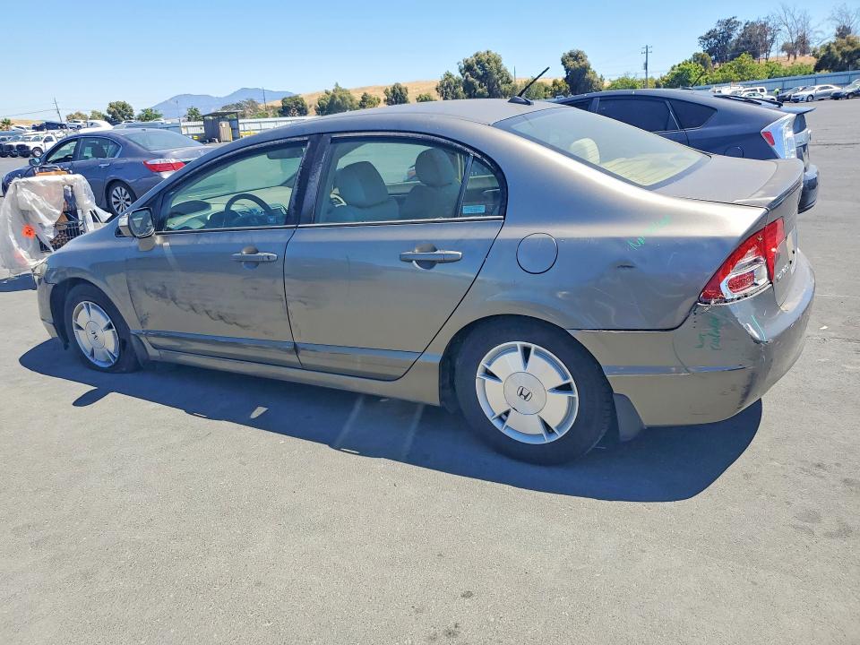 2007 Honda Civic VIN JHMFA36207S003608 COPART salvage auction — UNDERCARRIAGE, Ca - Salvage Certificate, sold $1,050 on 2026-07-27 (photo 2)
