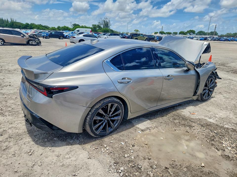 2022 Lexus VIN JTHAA1D23N5119768 COPART salvage auction — FRONT END, Fl - Certificate Of Destruction, sold $2,600 on 2026-07-29 (photo 3)
