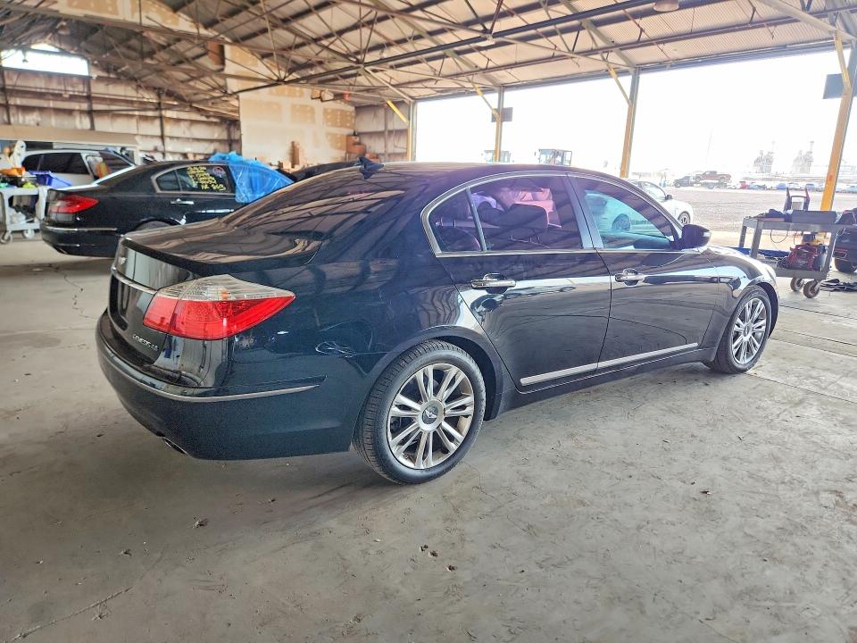 2011 Hyundai Genesis VIN KMHGC4DF2BU121423 COPART salvage auction — NORMAL WEAR, Az - Certificate Of Title (P), sold $1,150 on 2026-07-27 (photo 3)