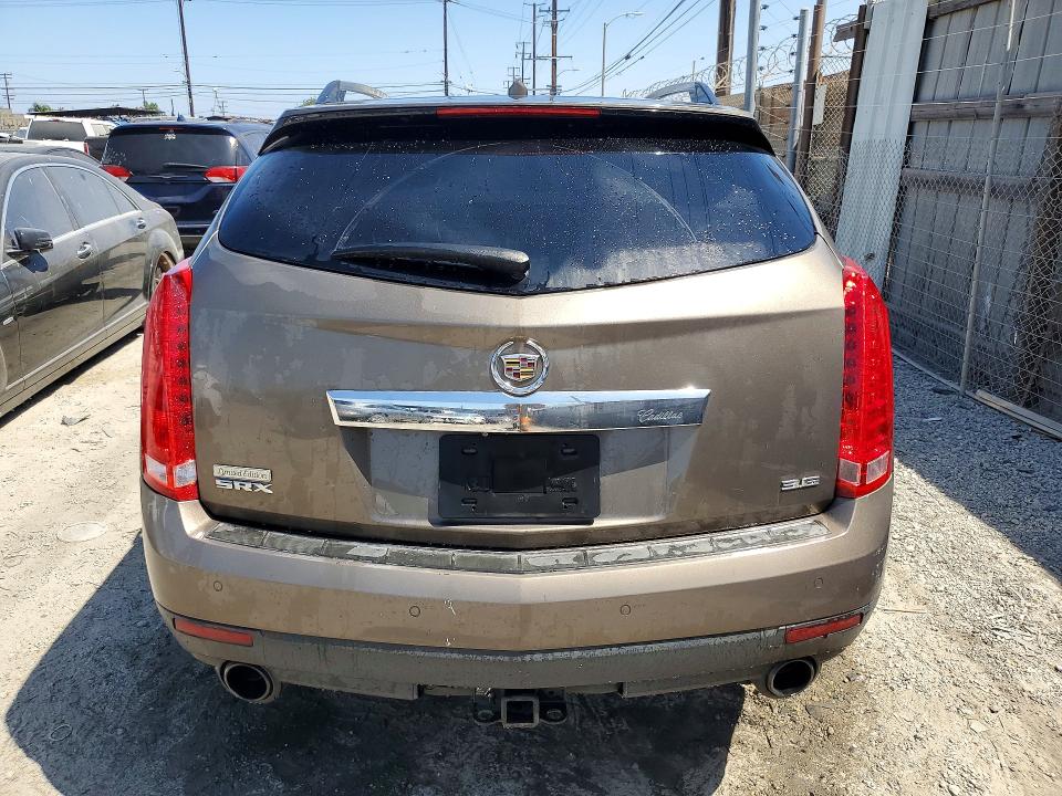 2014 Cadillac Srx VIN 3GYFNBE39ES579588 COPART salvage auction — MECHANICAL, Ca - Dis/Dlr/Exp Only Clean Title, sold $525 on 2026-07-20 (photo 6)