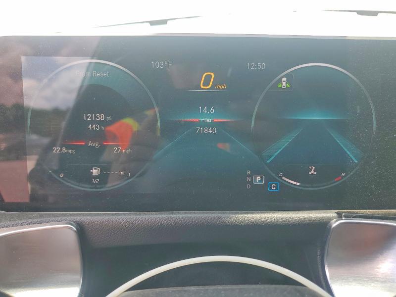 2020 Mercedes-benz Glb VIN WDC4M4GB7LW007804 COPART salvage auction — MINOR DENT/SCRATCHES, Va - Certificate Of Title (P), sold $7,500 on 2026-07-08 (photo 9)