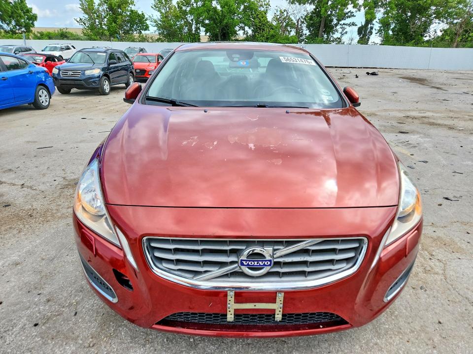 2013 Volvo S60 VIN YV1612FSXD1212913 COPART salvage auction — NORMAL WEAR, TX - CERTIFICATE OF TITLE, sold $350 on 2026-07-21 (photo 5)