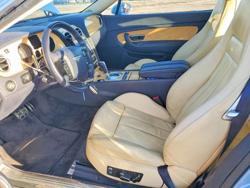 2008 Bentley Continental VIN SCBDR33W68C052626 COPART salvage auction — FRONT END, Mi - Certificate Of Title, sold $7,900 on 2026-07-21 (photo 7)