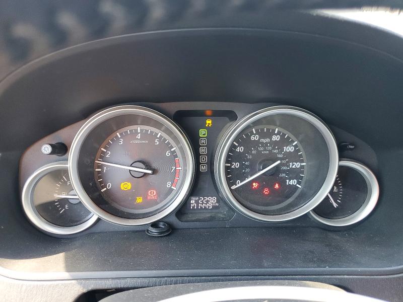 2013 Mazda VIN JM3TB3CA0D0405348 COPART salvage auction — FRONT END, Ut - Salvage Certificate, sold $350 on 2026-08-24 (photo 9)