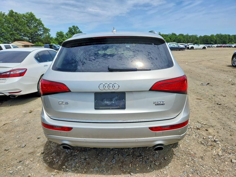 2015 Audi VIN WA1LFAFP1FA074059 COPART salvage auction — WATER/FLOOD, Nj - Cert Of Title-Salvage Flood, sold $1,400 on 2026-07-29 (photo 6)