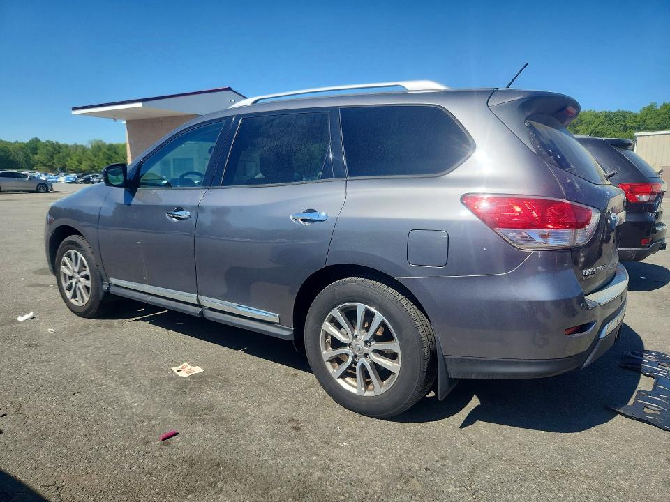 2016 Nissan Pathfinder VIN 5N1AR2MM6GC636378 COPART salvage auction — MINOR DENT/SCRATCHES, Ri - Certificate Of Title, sold $1,500 on 2026-07-02 (photo 2)