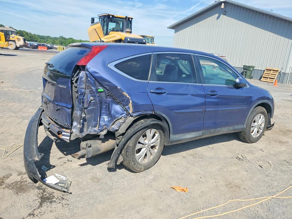 2014 Honda VIN 2HKRM4H54EH668056 COPART salvage auction — REAR END, Pa - Certificate Of Salvage, sold $2,000 on 2026-07-02 (photo 3)