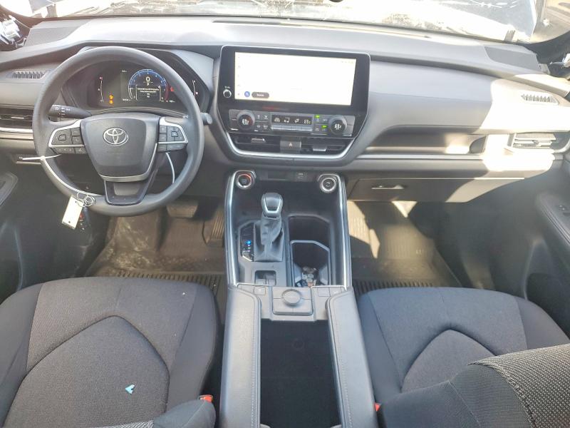 2025 Toyota Highlander VIN 5TDAAAB54SS093878 COPART salvage auction — SIDE, Oh - Cert Of Title-Salvage, sold $11,900 on 2026-07-15 (photo 8)