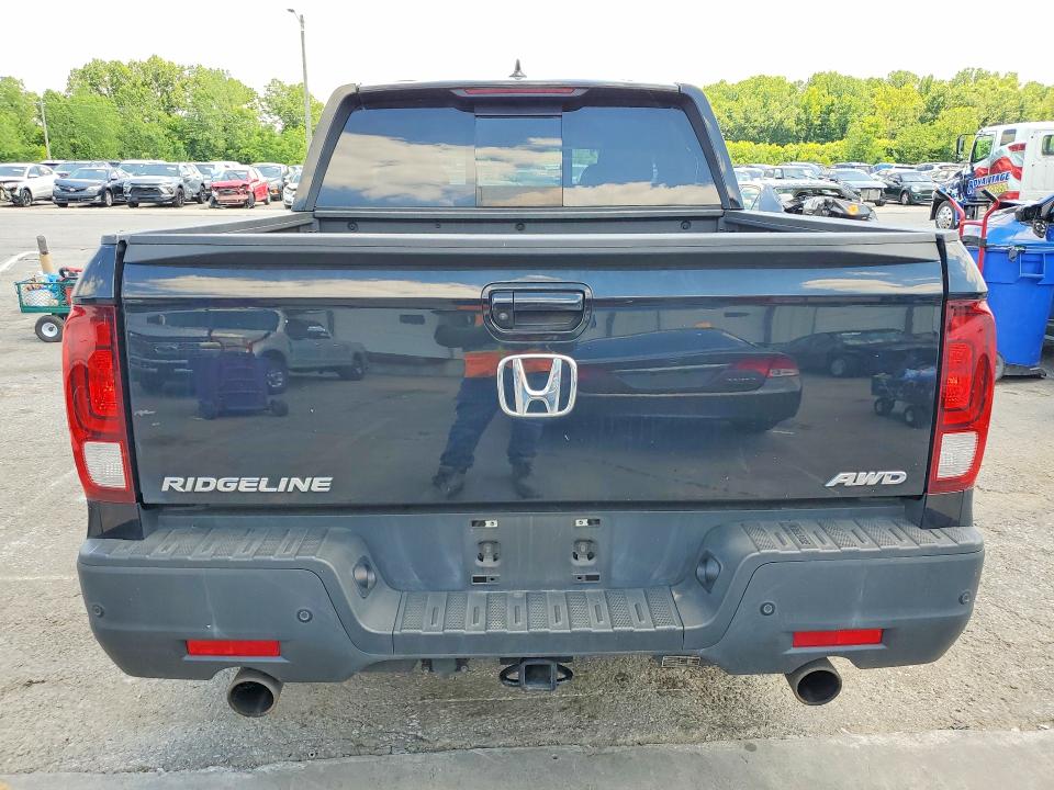 2021 Honda Ridgeline VIN 5FPYK3F83MB012458 COPART salvage auction — MINOR DENT/SCRATCHES, Fl - Certificate Of Title, sold $12,100 on 2026-07-30 (photo 6)