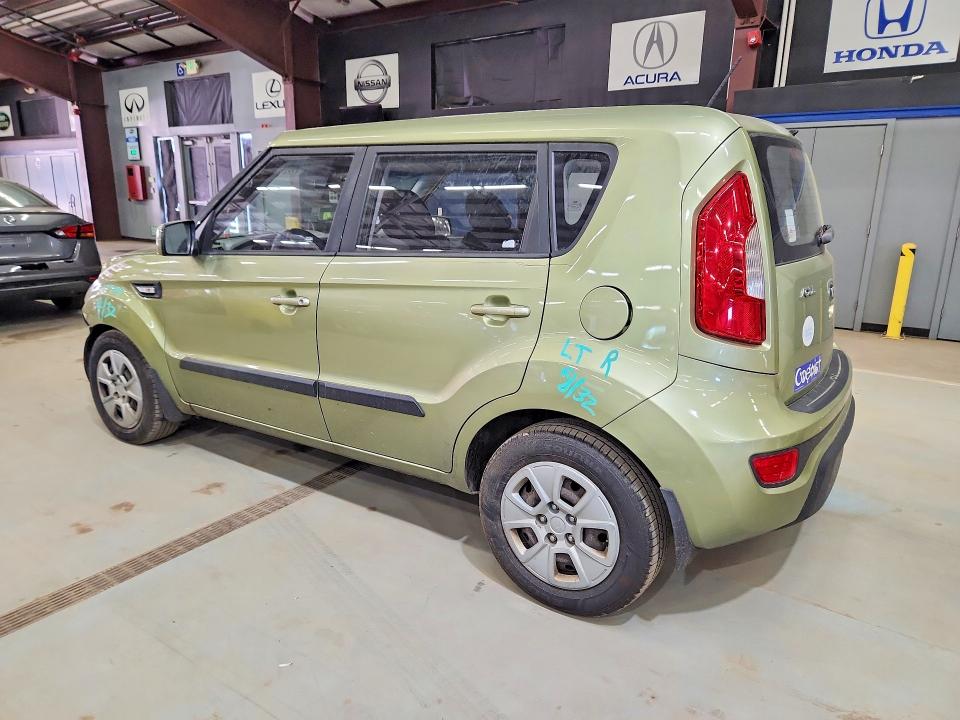 2013 Kia VIN KNDJT2A54D7523178 COPART salvage auction — FRONT END, Ct - Cert Of Title-Parts Only Salva, sold $475 on 2026-07-02 (photo 2)