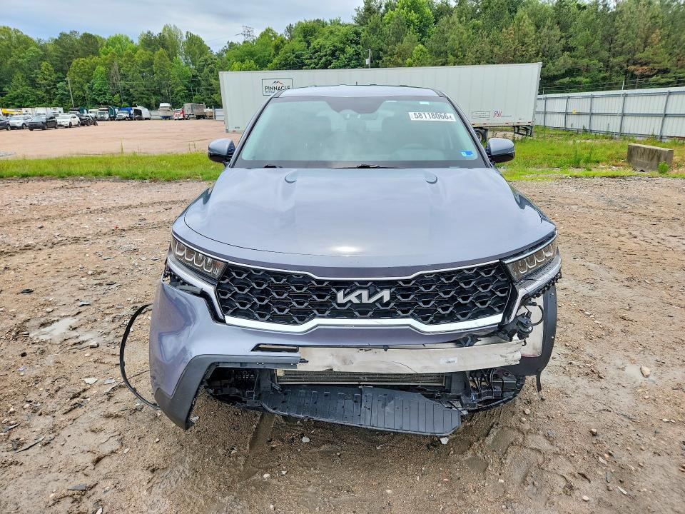2023 Kia Sorento VIN 5XYRGDLC8PG168750 COPART salvage auction — FRONT END, Va - Cert Of Title - Salvage, sold $1,100 on 2026-07-27 (photo 5)