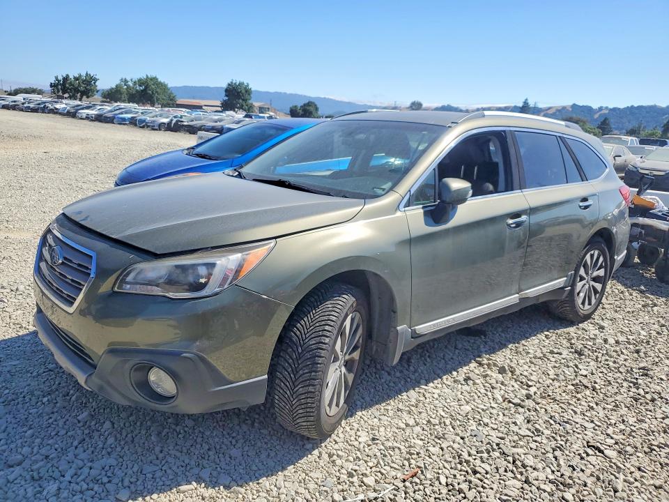2017 Subaru VIN 4S4BSATCXH3429263 COPART salvage auction — REAR END, CA - SALVAGE CERTIFICATE, sold $1,850 on 2026-07-02 (photo 1)