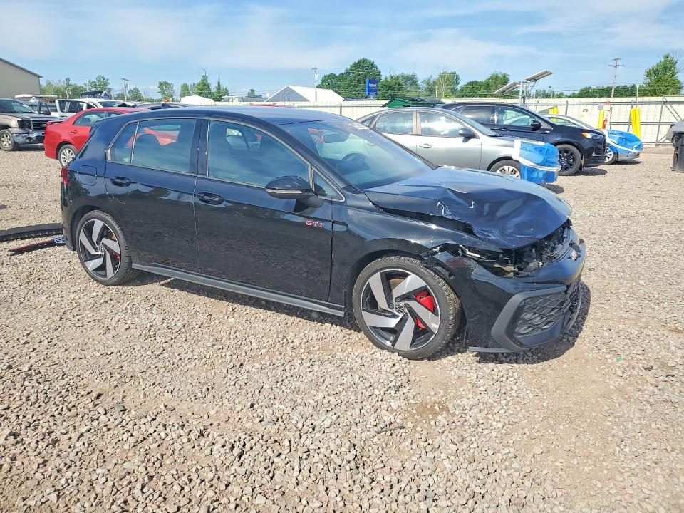2025 Volkswagen Gti VIN WVWLA7CDXSW233966 COPART salvage auction — FRONT END, Ny - Mv-907A Salvage Certificate, sold $7,400 on 2026-07-13 (photo 4)