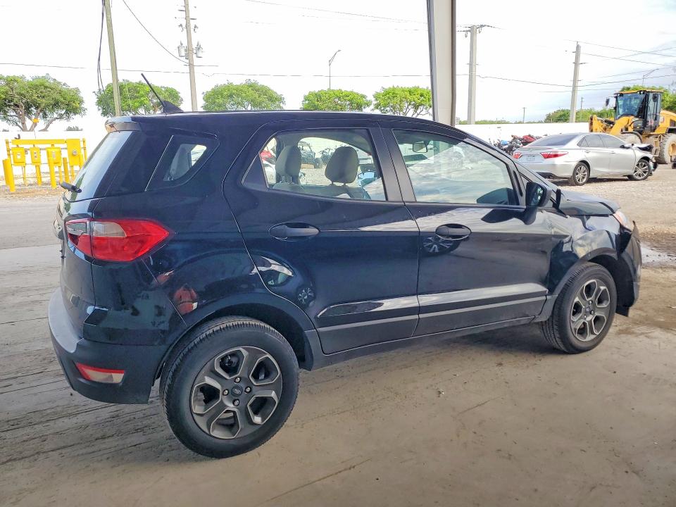 2021 Ford Ecosport VIN MAJ3S2FE9MC449984 COPART salvage auction — FRONT END, Fl - Certificate Of Destruction, sold $200 on 2026-07-22 (photo 3)