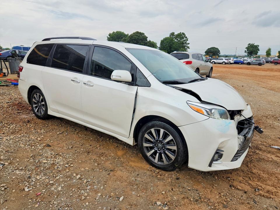 2019 Toyota Sienna VIN 5TDYZ3DC8KS994458 COPART salvage auction — FRONT END, Al - Cert Of Title-Salvage Title, sold $8,200 on 2026-07-15 (photo 4)