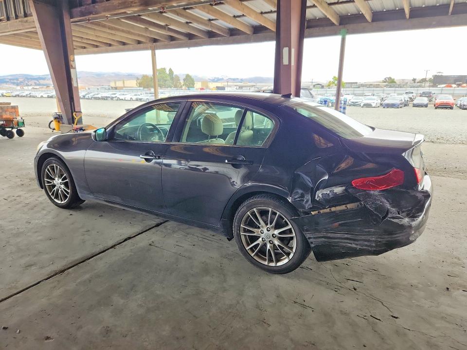 2012 Infiniti VIN JN1CV6AP0CM935984 COPART salvage auction — REAR END, Ca - Salvage Certificate, sold $950 on 2026-07-02 (photo 2)
