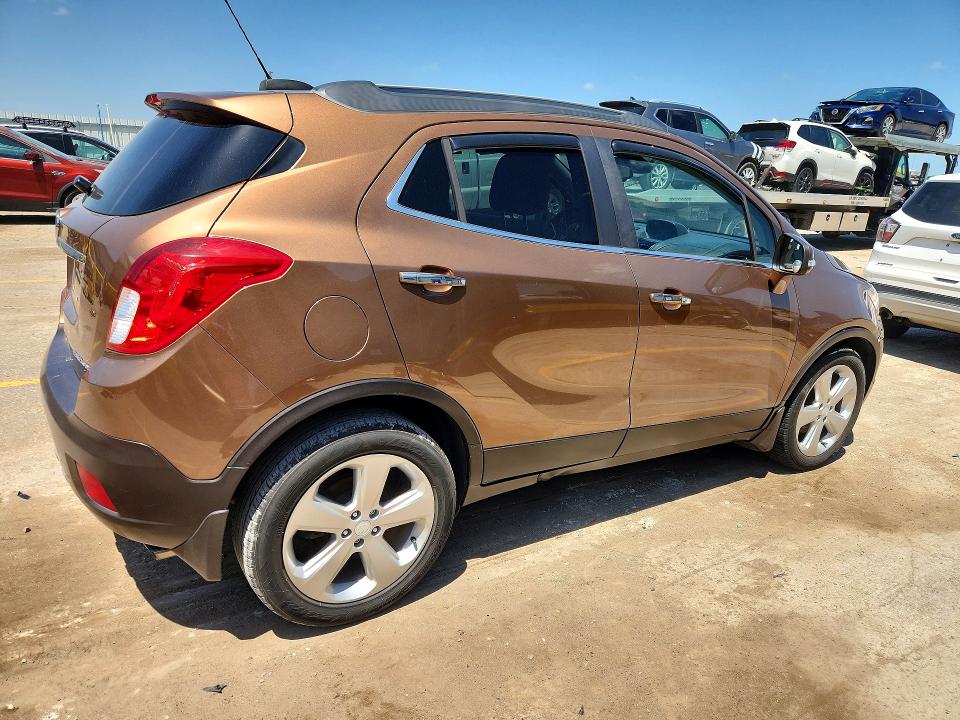 2016 Buick Encore VIN KL4CJBSB4GB549908 COPART salvage auction — FRONT END, Ks - Cert Of Title-Salvage, sold $850 on 2026-07-08 (photo 3)