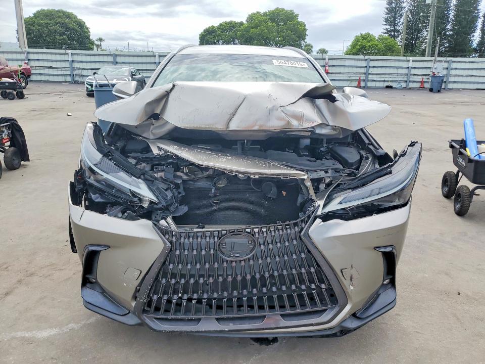 2023 Lexus Nx VIN 2T2ADCAZ0PC005170 COPART salvage auction — FRONT END, Fl - Certificate Of Destruction, sold $11,600 on 2026-07-27 (photo 5)
