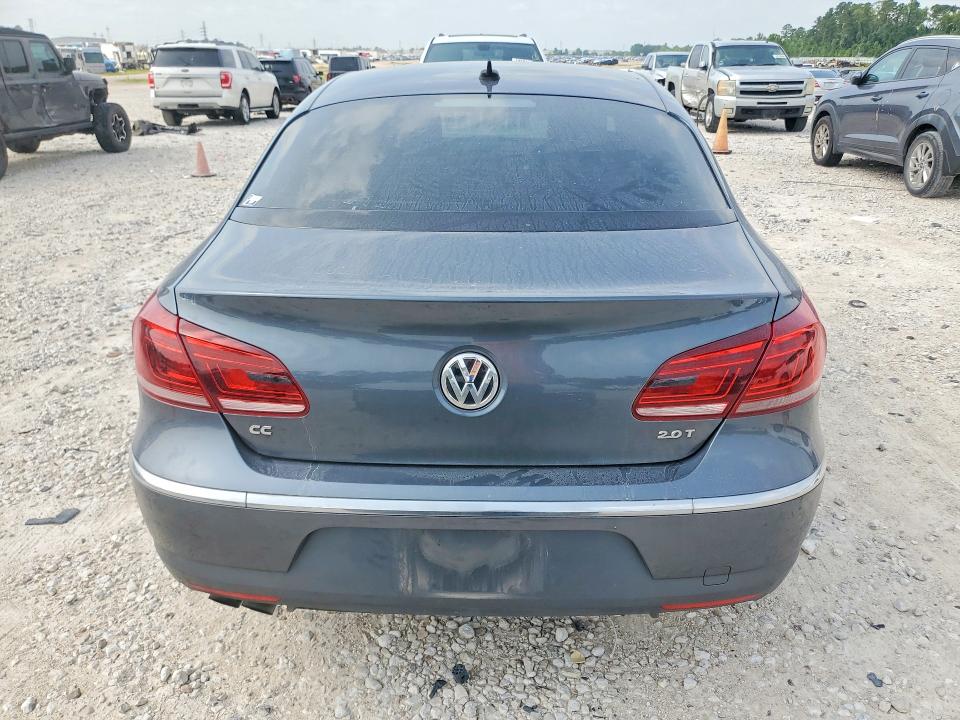 2015 Volkswagen Passat cc VIN WVWBN7AN4FE810210 COPART salvage auction — HAIL, Tx - Certificate Of Title, sold $1,050 on 2026-08-07 (photo 6)