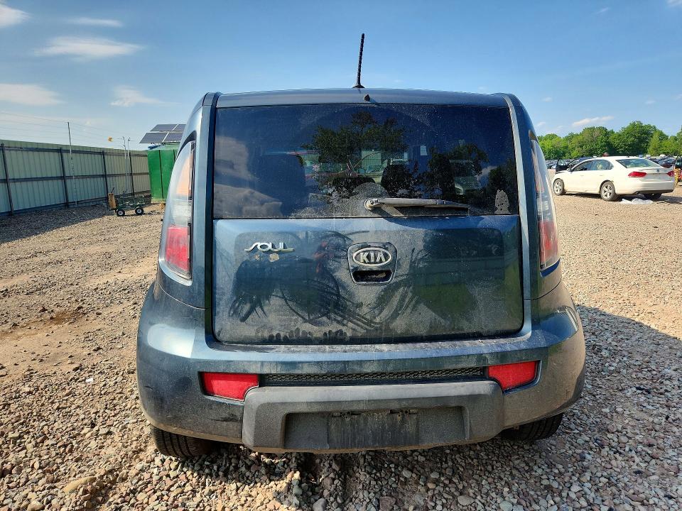2011 Kia Soul VIN KNDJT2A26B7195703 COPART salvage auction — FRONT END, Ny - Mv-907A Salvage Certificate, sold $500 on 2026-07-20 (photo 6)