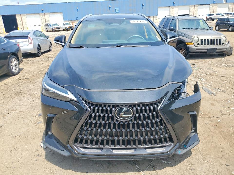 2022 Lexus Nx VIN 2T2GGCEZ4NC001034 COPART salvage auction — FRONT END, Mi - Cert Of Title-Salvage Vehicle, sold $21,700 on 2026-07-31 (photo 5)