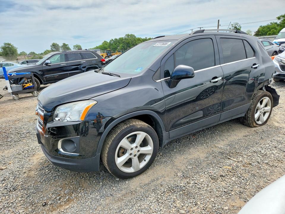 2016 Chevrolet VIN KL7CJRSB1GB684498 COPART salvage auction — REAR END, Nj - Cert Of Title-Salvage, sold $550 on 2026-07-24 (photo 1)