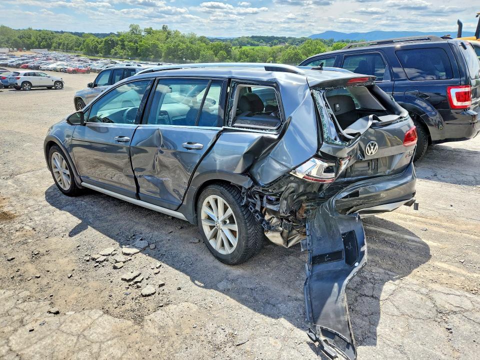 2017 Volkswagen Golf VIN 3VWH17AU2HM531829 COPART salvage auction — REAR END, Pa - Certificate Of Salvage, sold $1,100 on 2026-07-02 (photo 2)