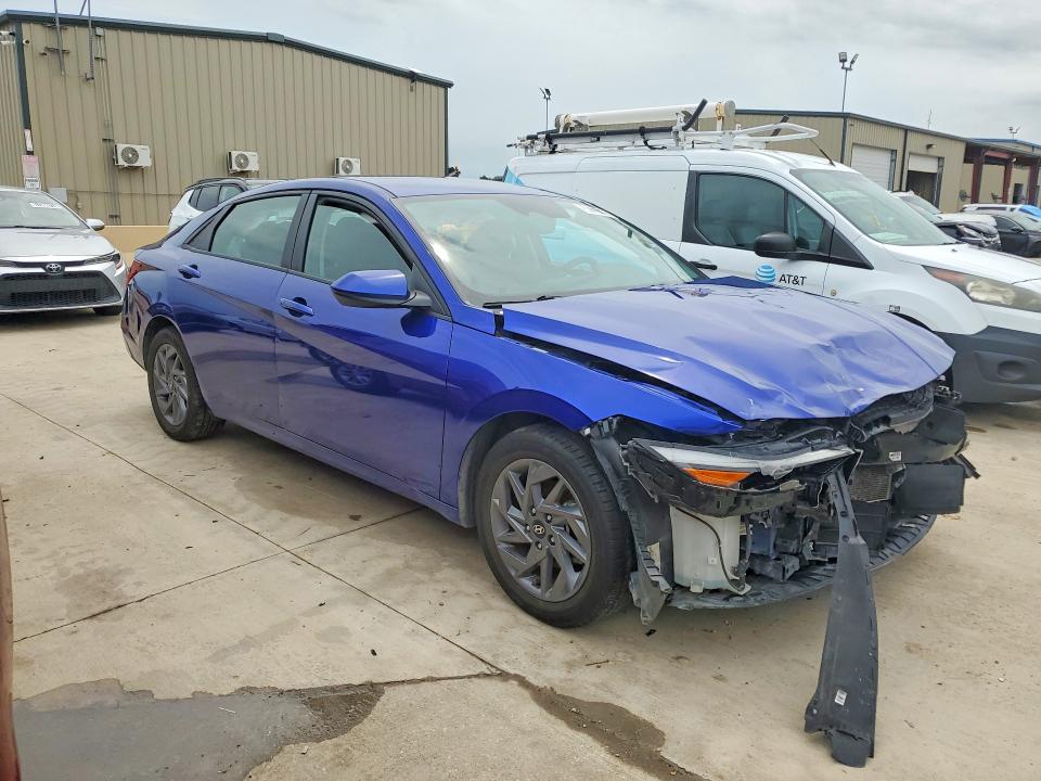 2024 Hyundai Elantra VIN KMHLM4DGXRU678627 COPART salvage auction — FRONT END, TX - SALVAGE VEHICLE TITLE, sold $3,250 on 2026-07-23 (photo 4)