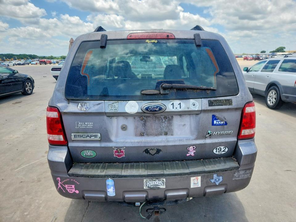 2008 Ford Escape VIN 1FMCU49H48KC19184 COPART salvage auction — NORMAL WEAR, Va - Certificate Of Title, sold $225 on 2026-07-02 (photo 6)