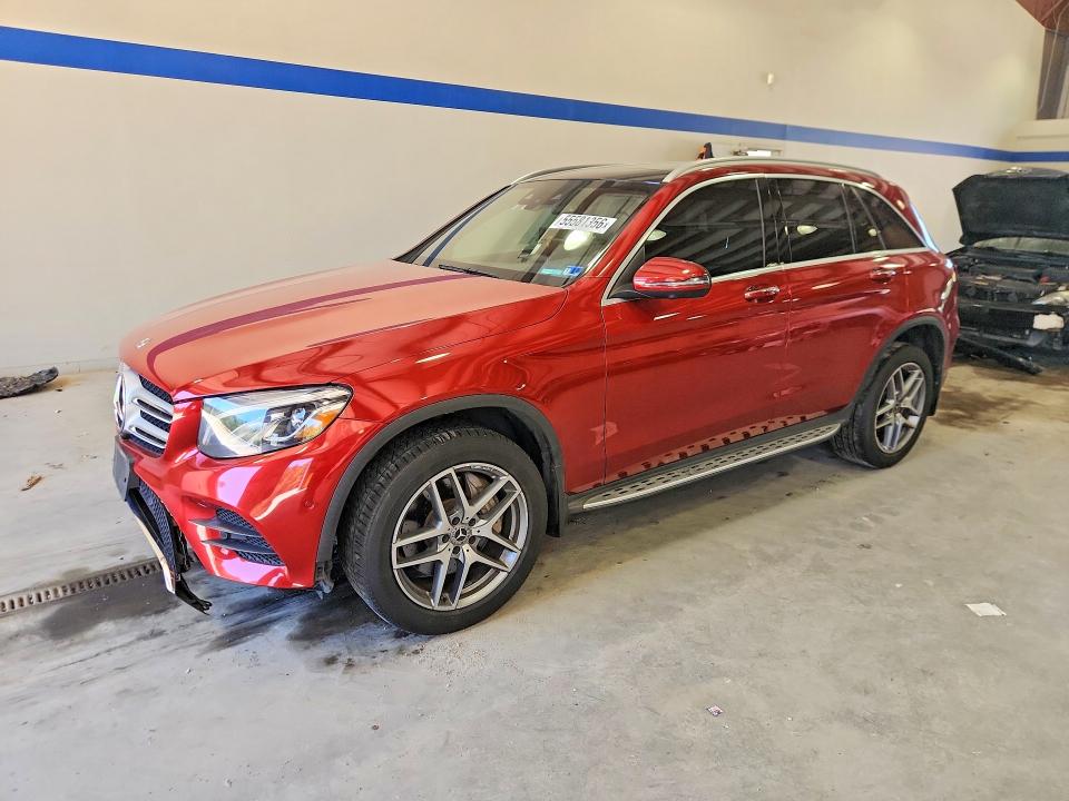 2018 Mercedes-benz Glc VIN WDC0G4KB9JV031120 — COPART salvage auction photo